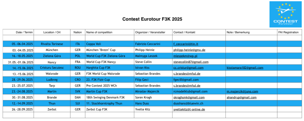 Eurotour Kalender F3K 2025-Stand-Dez2024